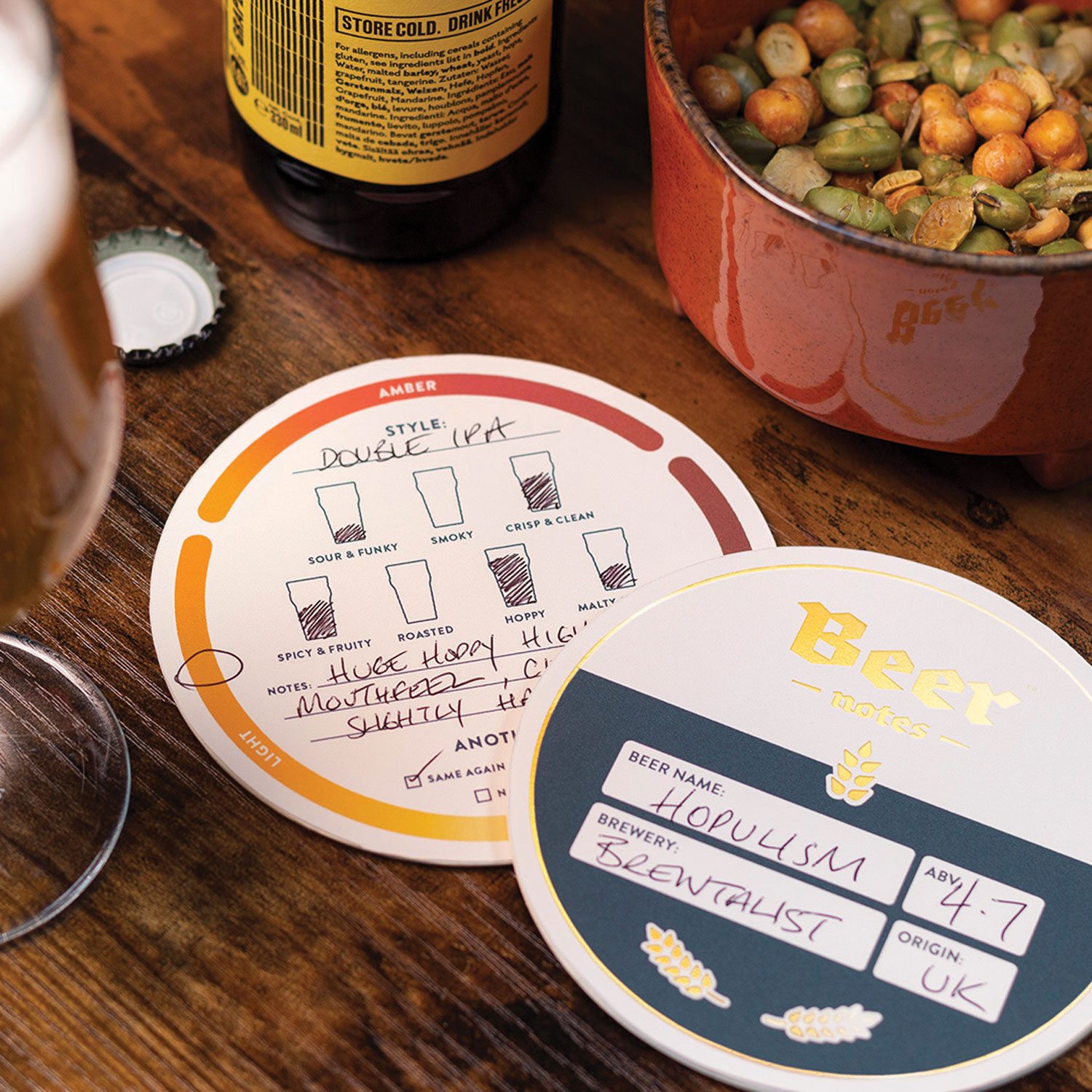 Bierproeverij Bierviltjes (Set Van 24) - Luckies