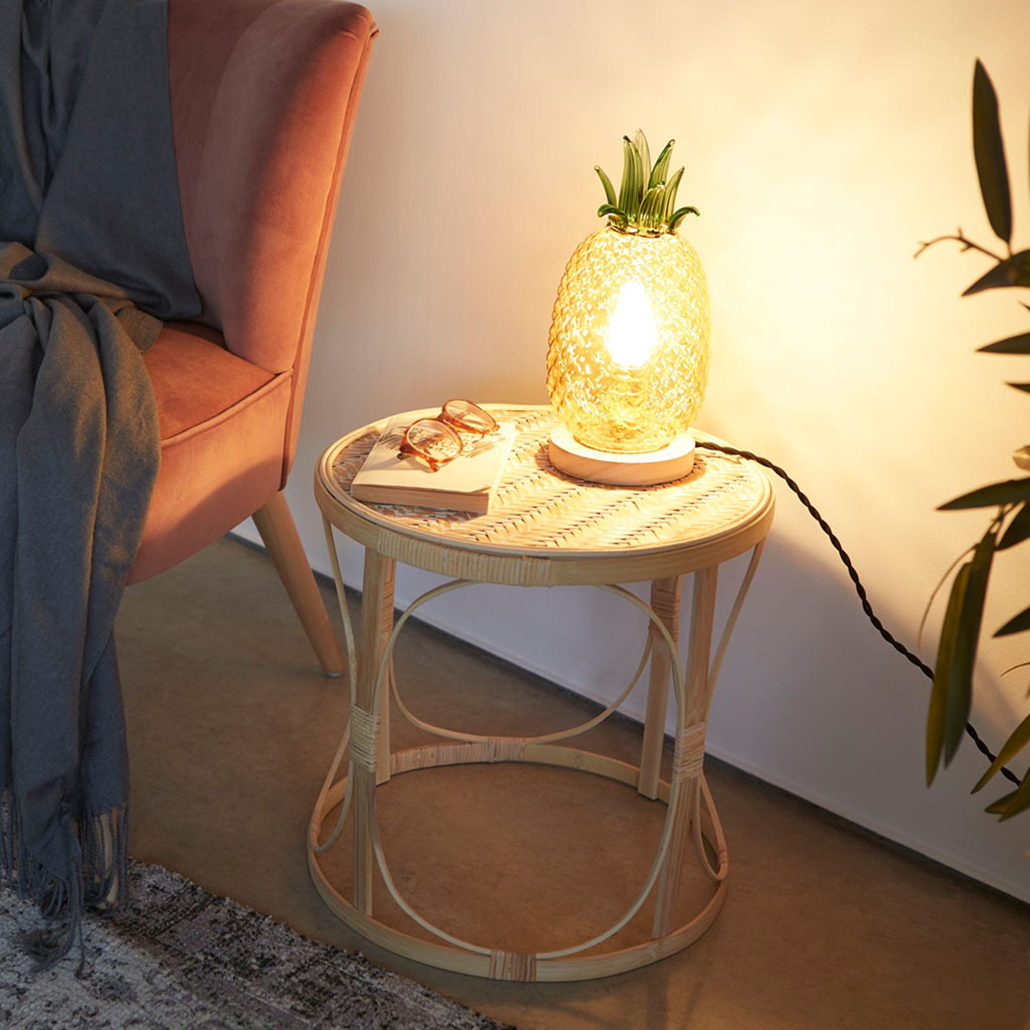 Ananas Tafellamp - Balvi