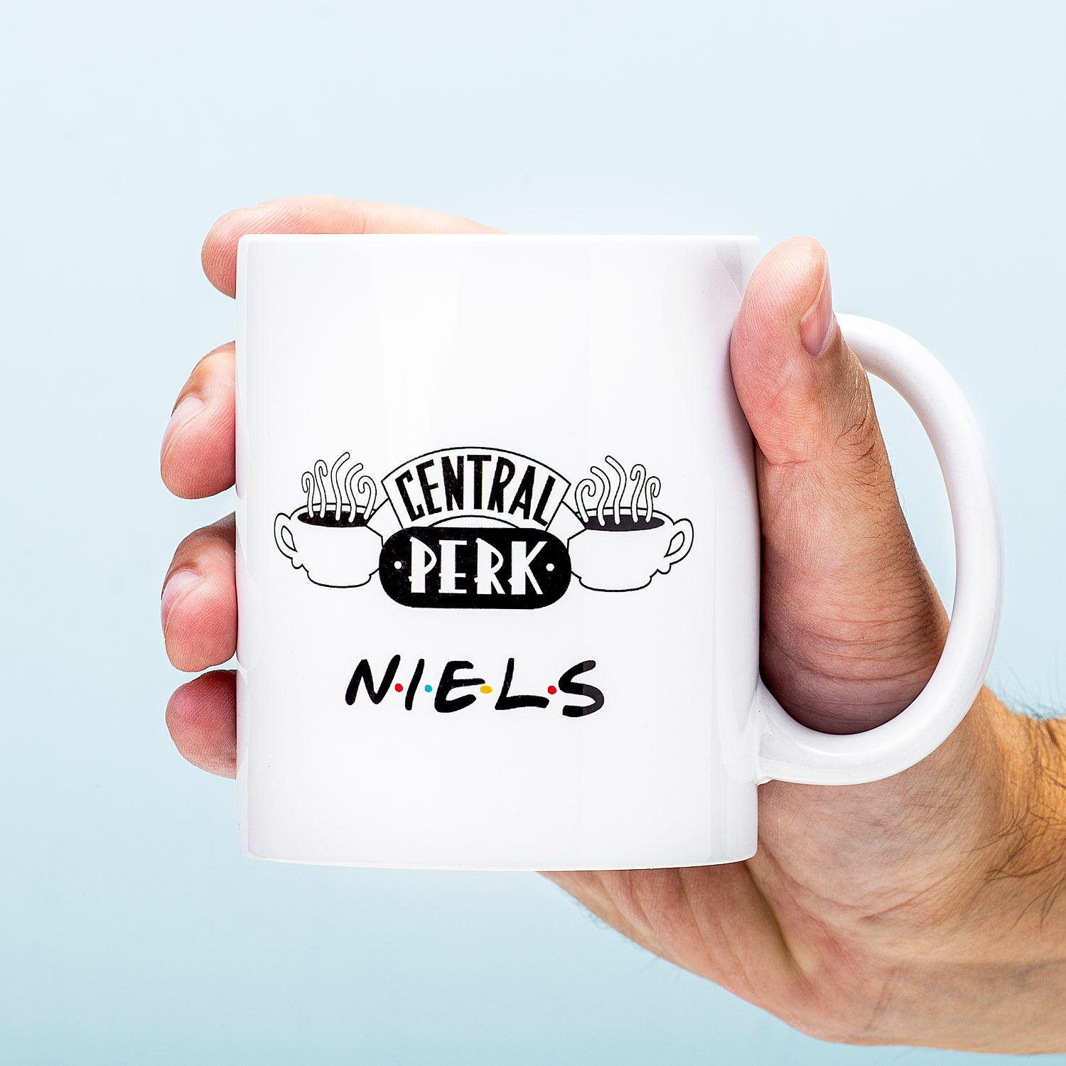 Gepersonaliseerde Mok Friends Central Perk Naam - Nutcrackers