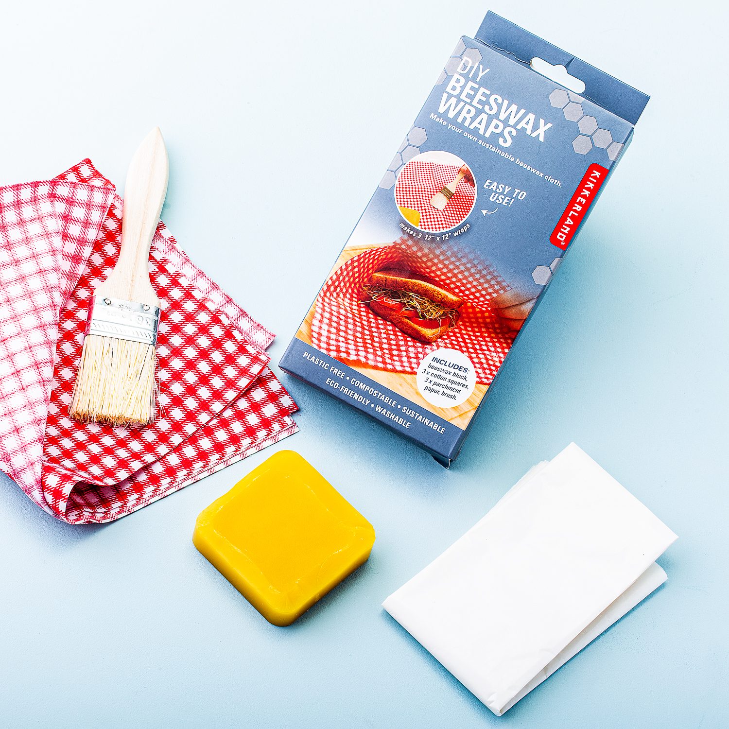 Diy Beeswax Wraps Kit - Kikkerland