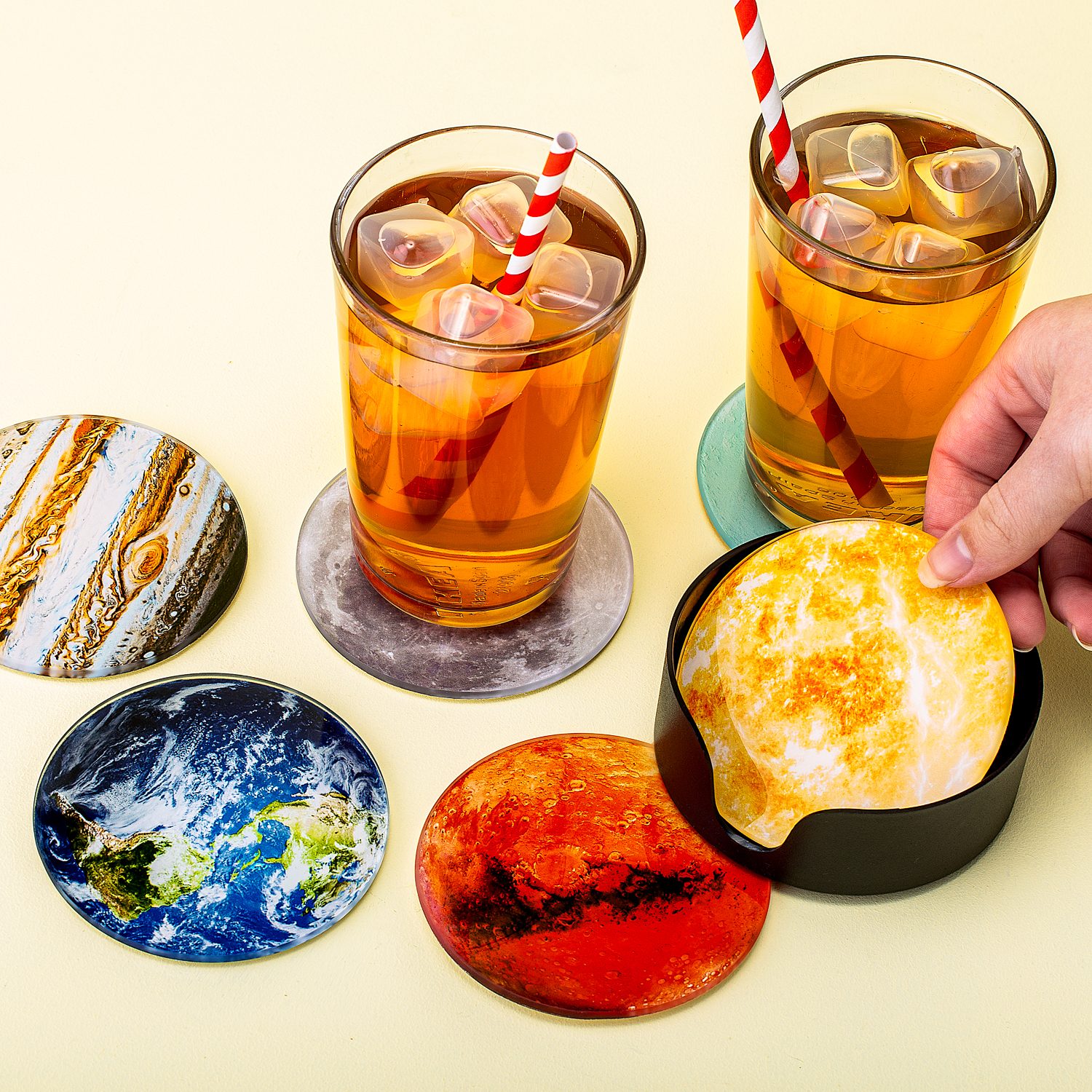 Planeet Onderzetters (set Van 6) - Balvi