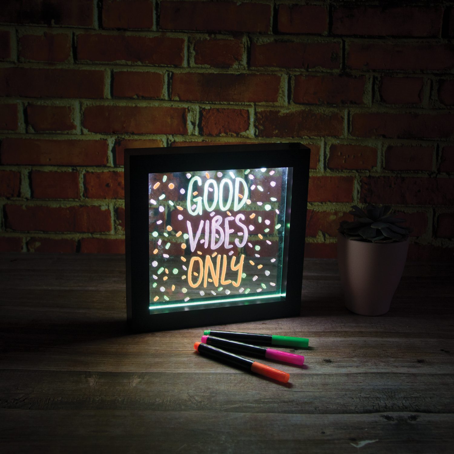 Neon Effect Frame - Klein - Fizz