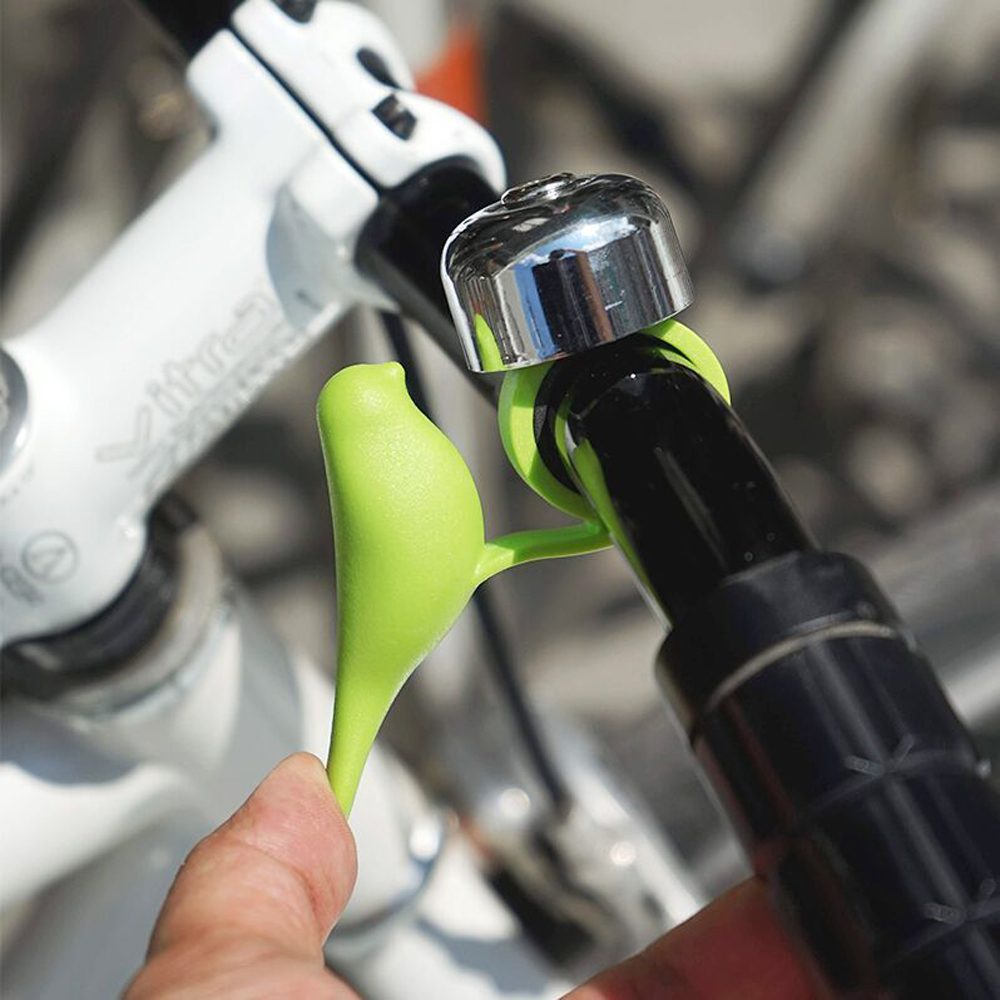 Vogel Fietsbel - Groen - Qualy