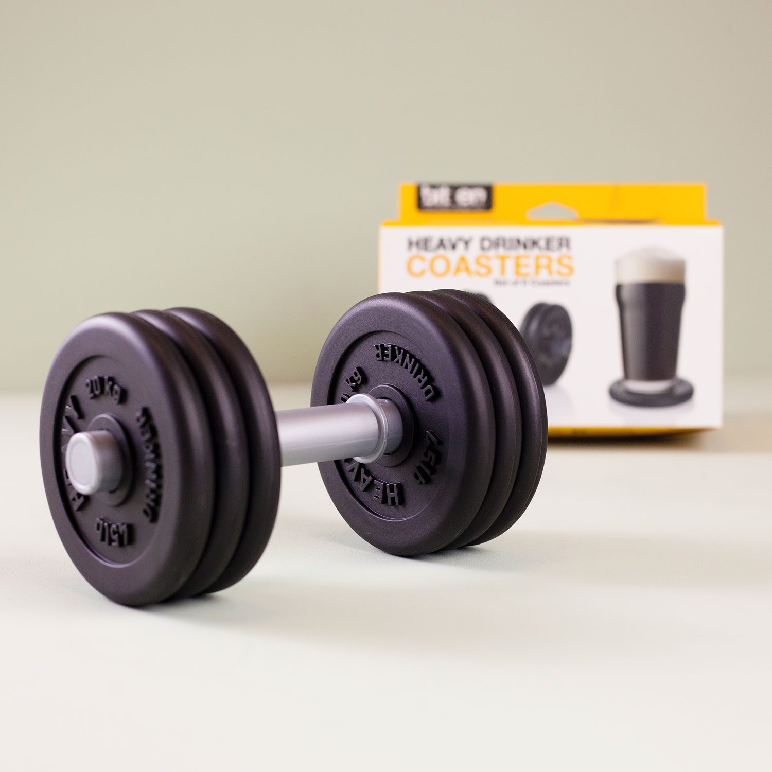 Dumbell Onderzetters (Set Van 6) - Bitten