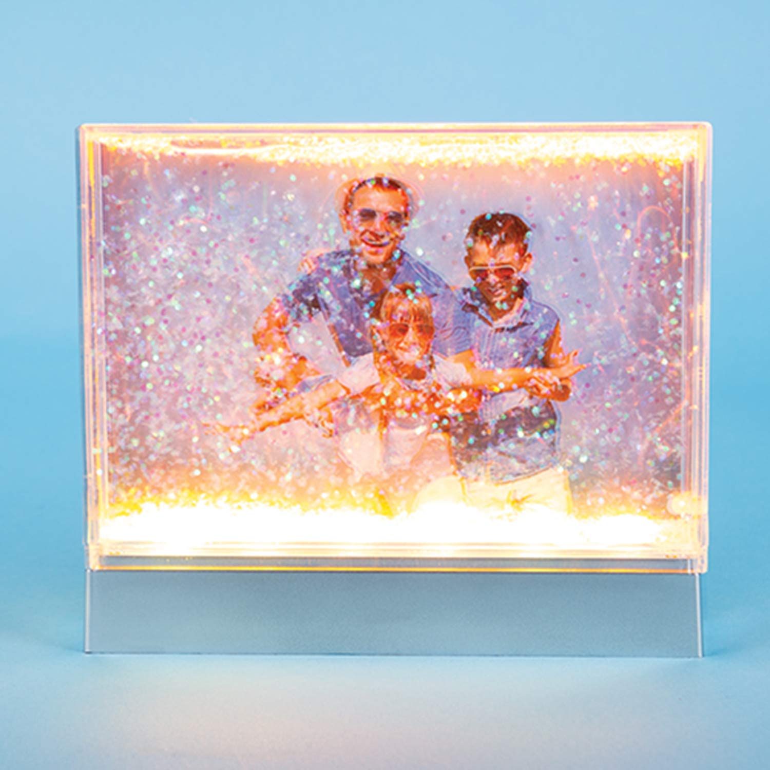 Lichtgevend Fotolijstje Met Glitters - Fizz