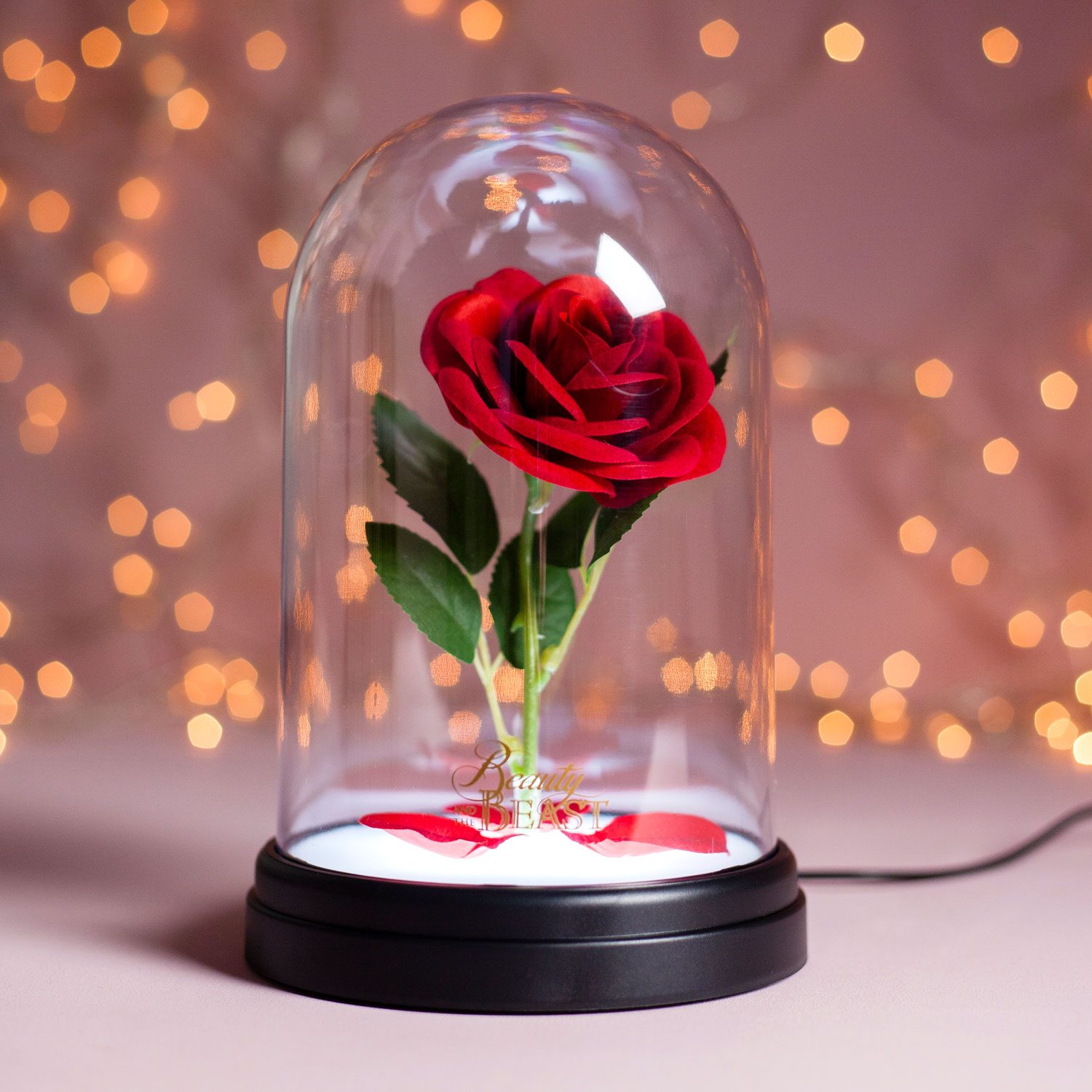 Disney Enchanted Rose Lamp - Paladone