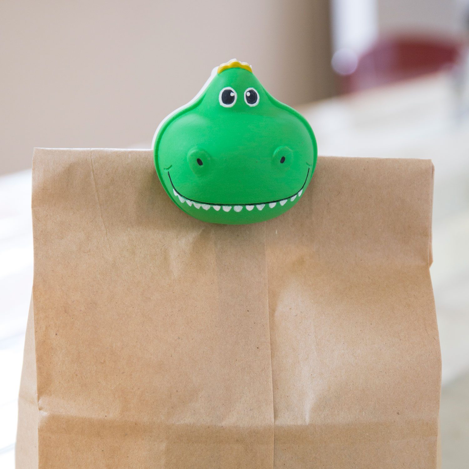 Pratende Bag Clip - T-Rex - Kikkerland