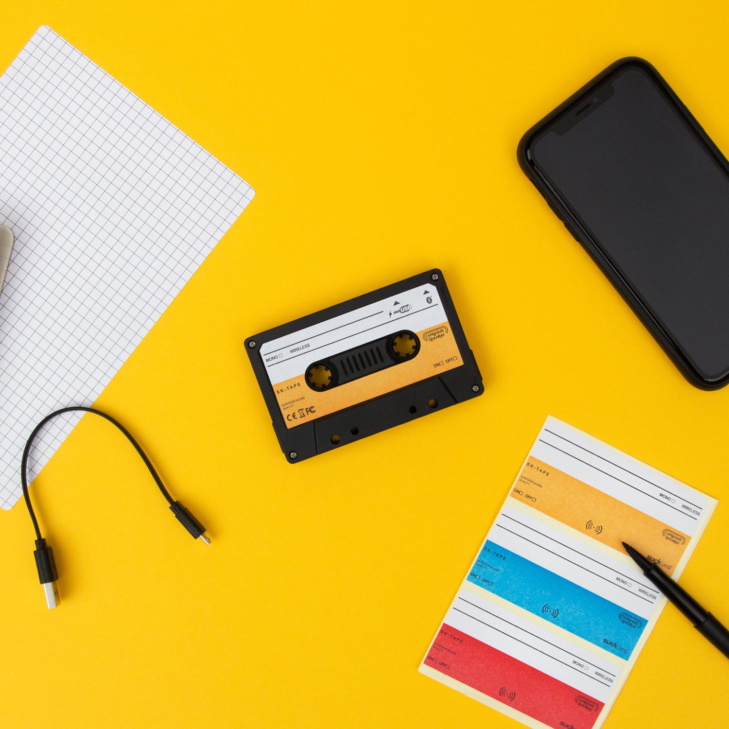 Cassettebandje Bluetooth Speaker - Suck UK