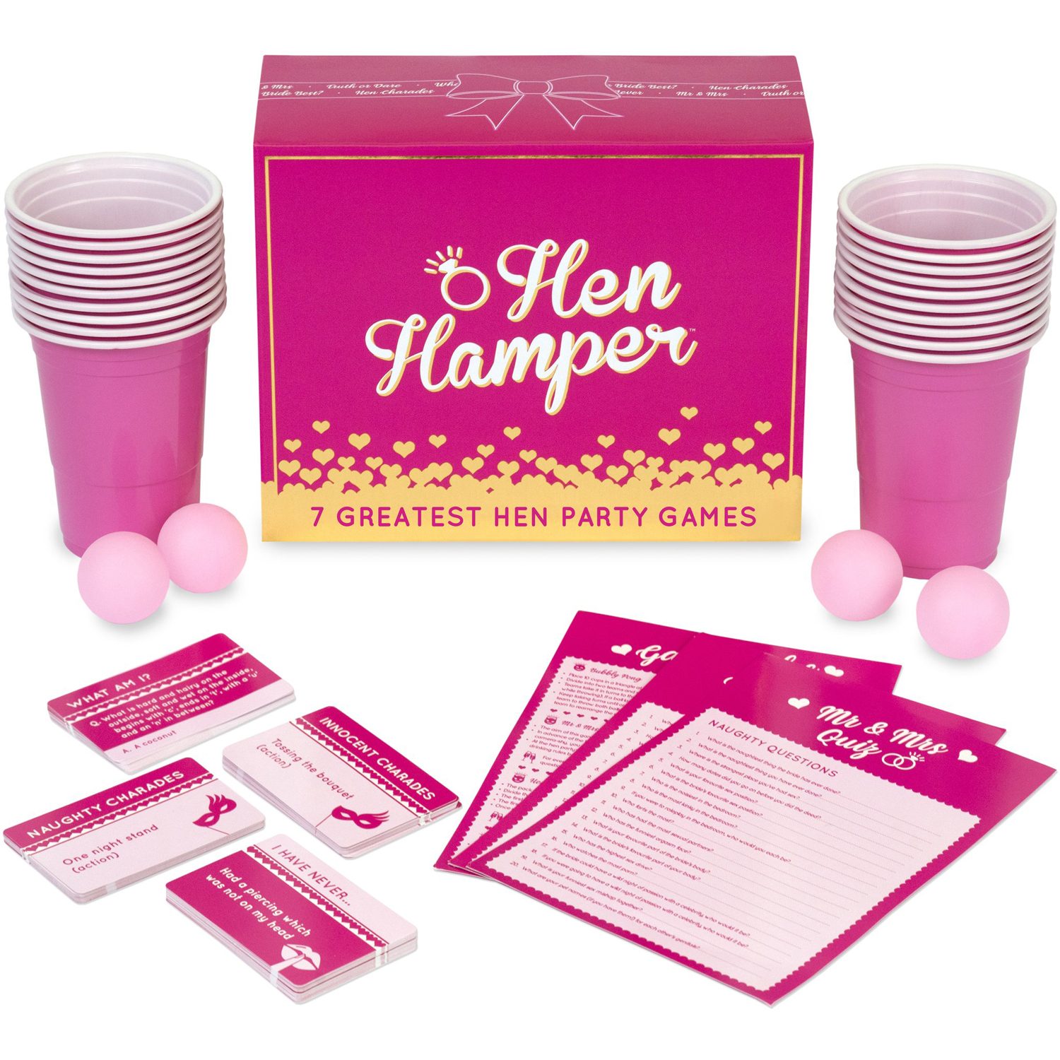 Gutter Games Hen Hamper Vrijgezellenfeest Speldoos - Gutter Games