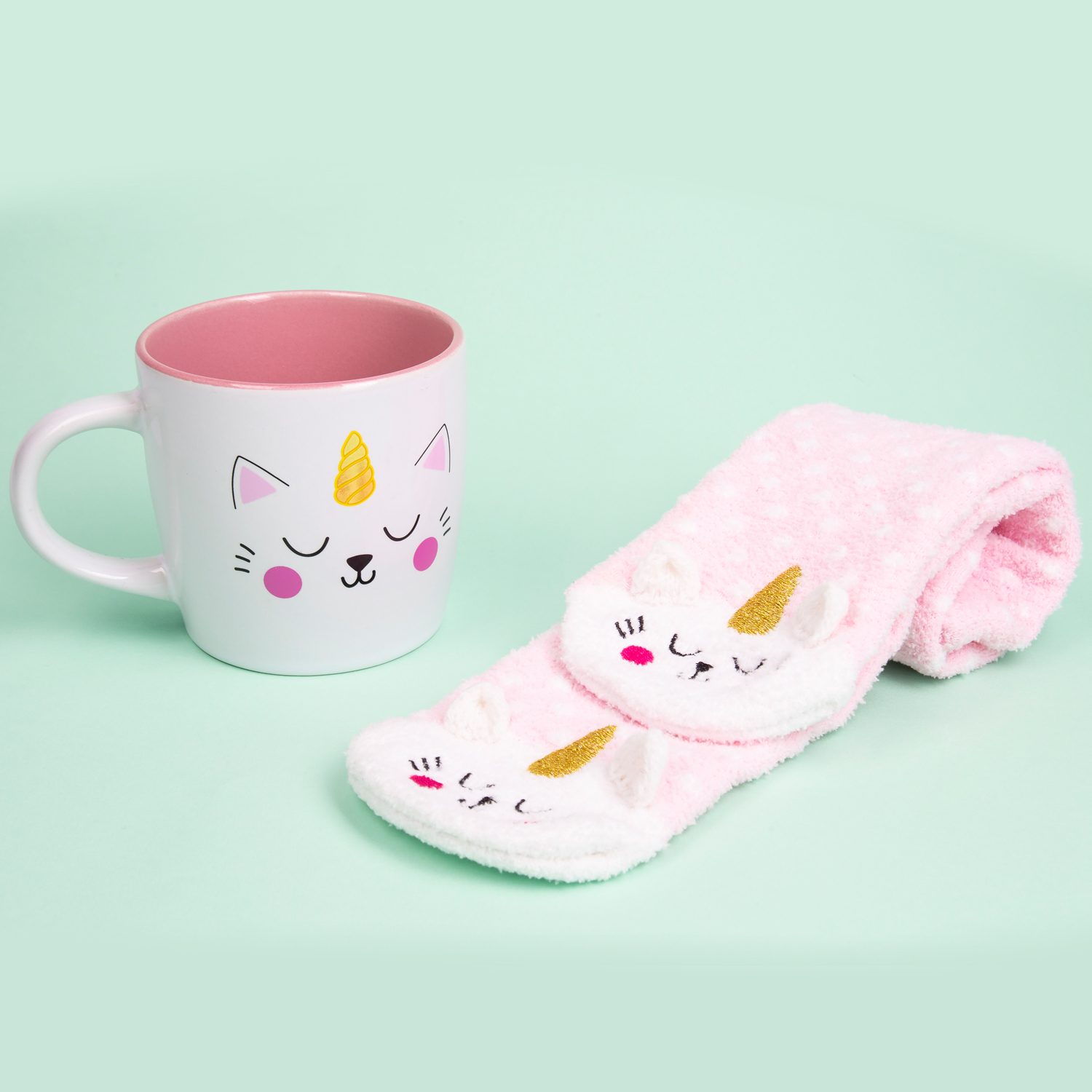 Kittycorn Mok En Sokken - Fizz