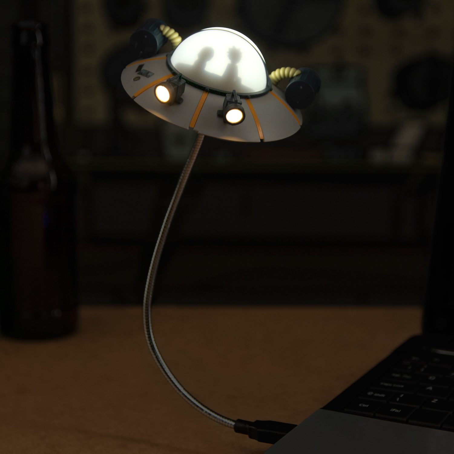 Rick And Morty Rick'S Ship Usb Lamp - Paladone
