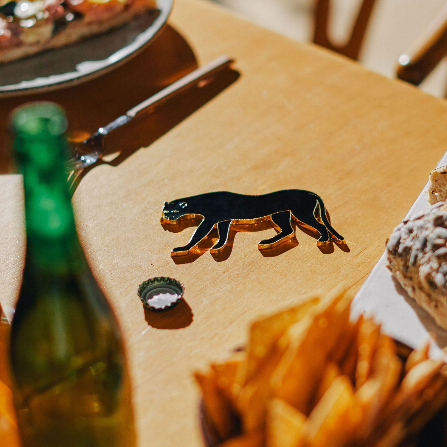 Savanna Flesopener - Panter - DOIY