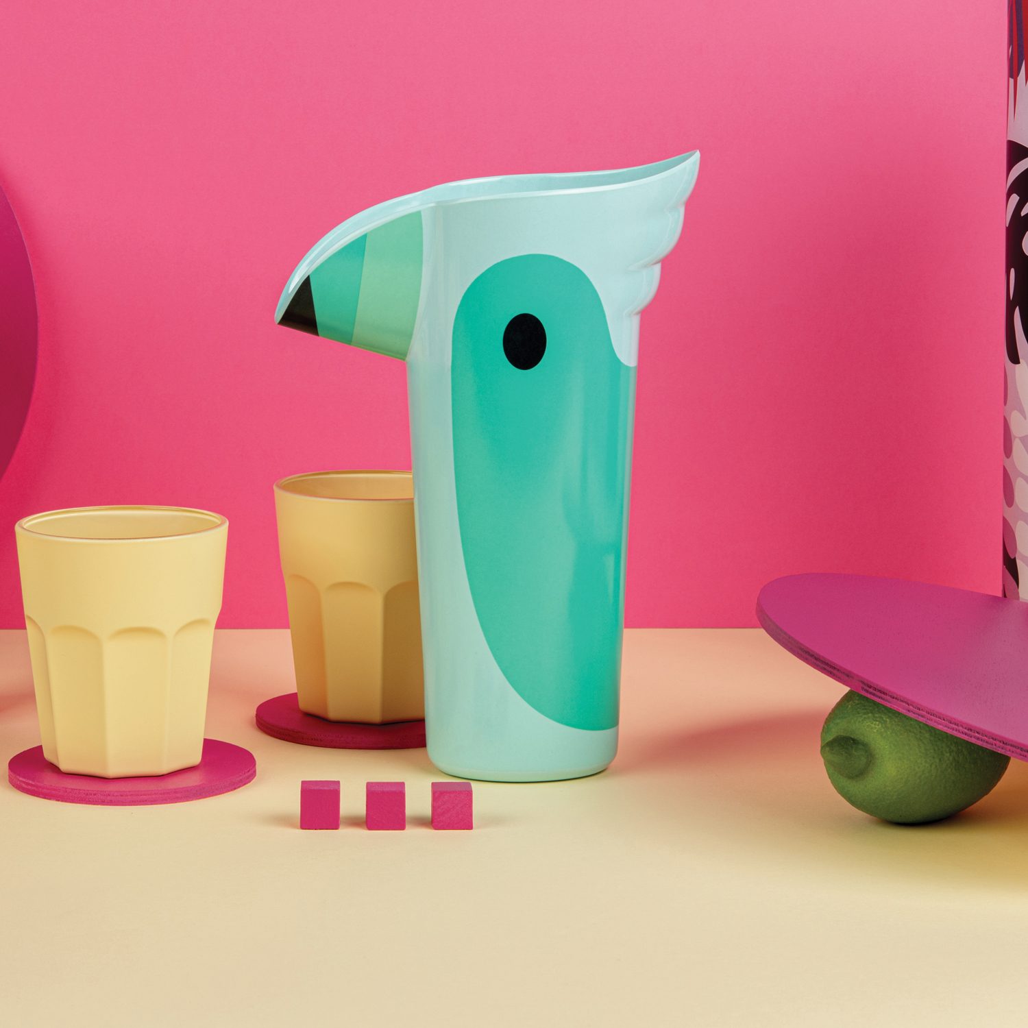 Polly Drinkkan - Turquoise - Ototo