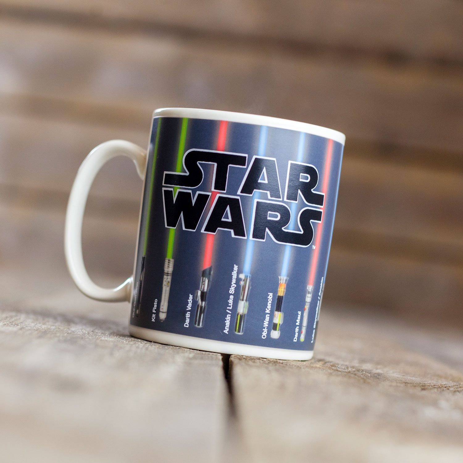 Star Wars Warmtegevoelige Mok Met Lightsabers - Star Wars