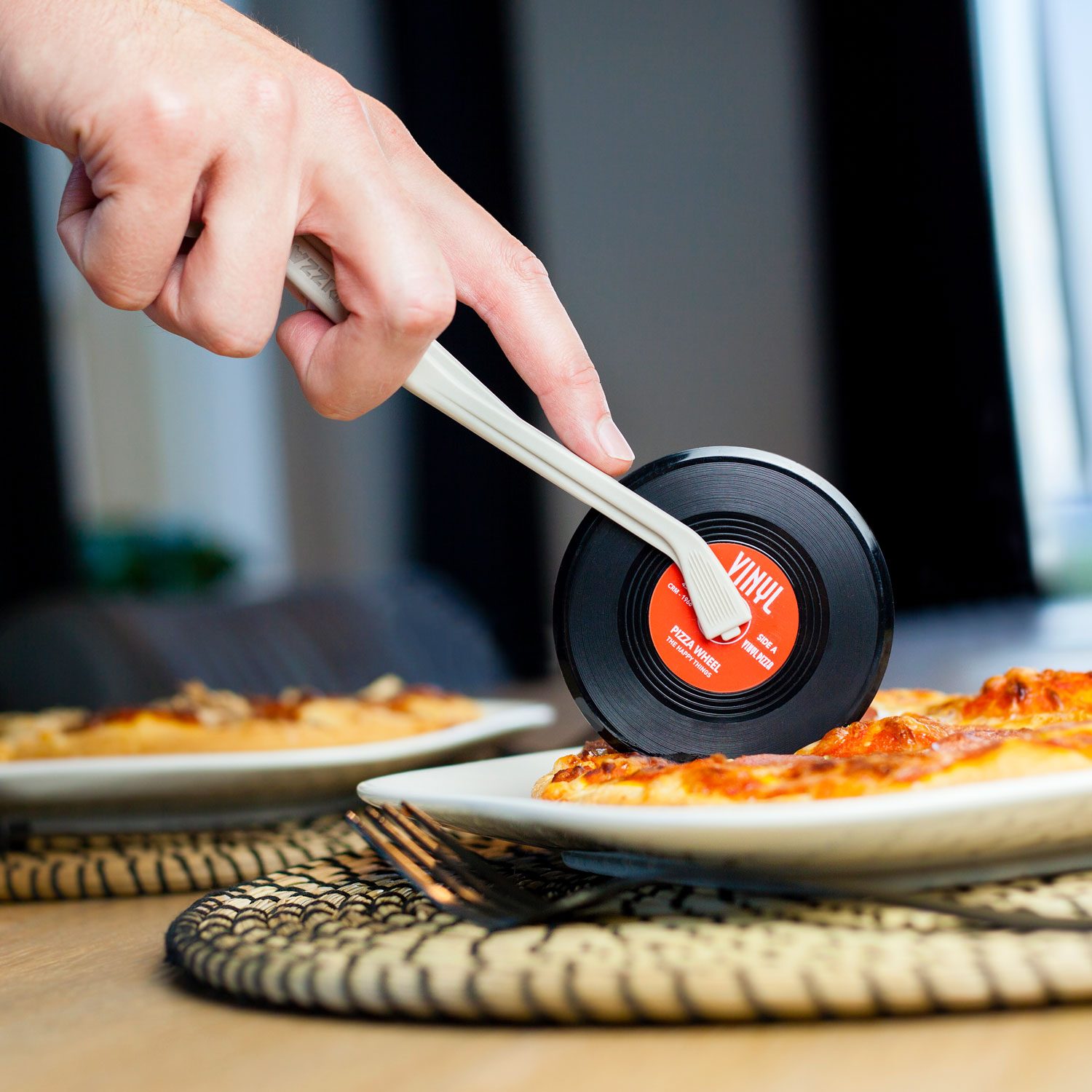 Platenspeler Pizzasnijder - Invotis