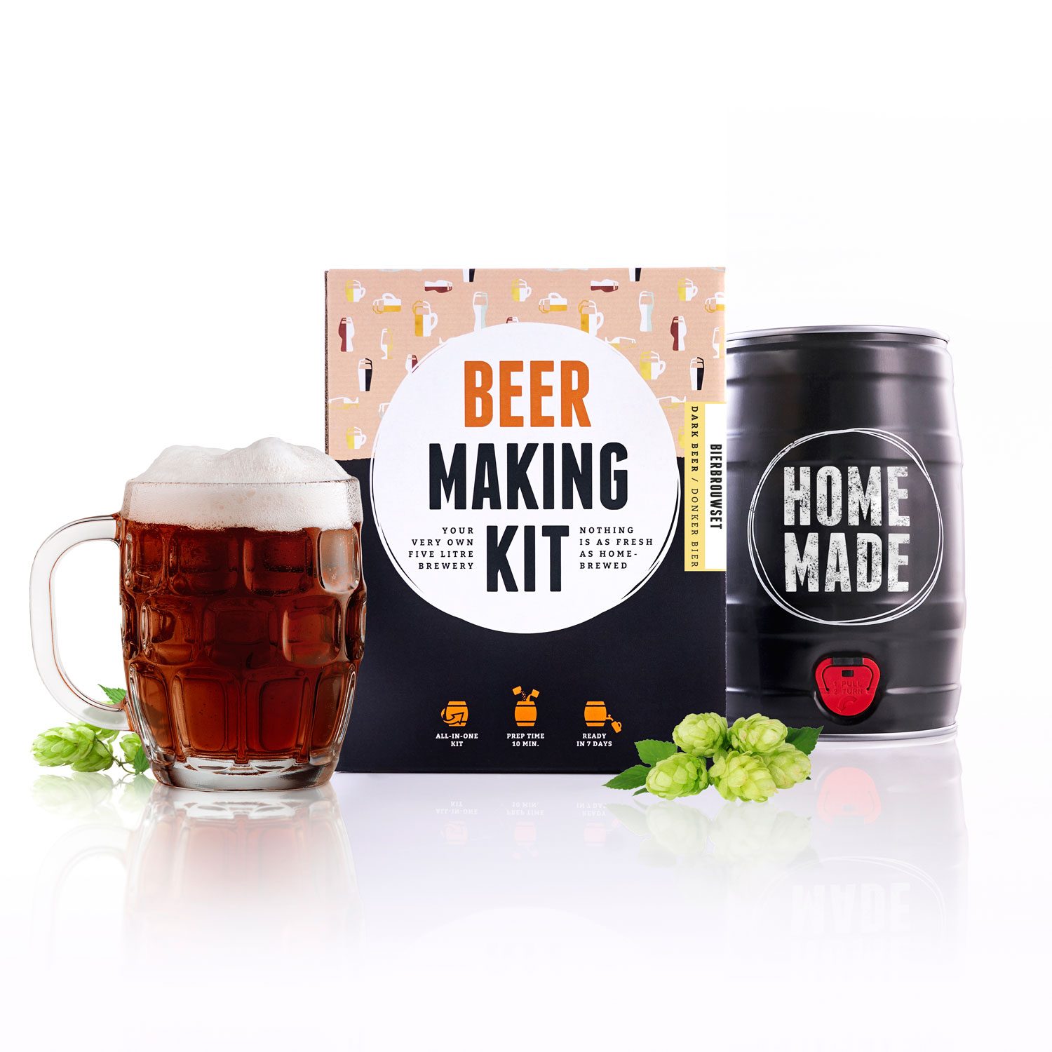 Bierbrouw Pakket - Donker Bier - Brew Barrel