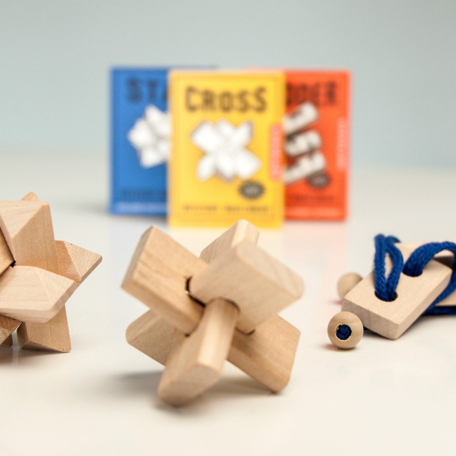 Houten Mini Puzzel (Assorti) - Kikkerland