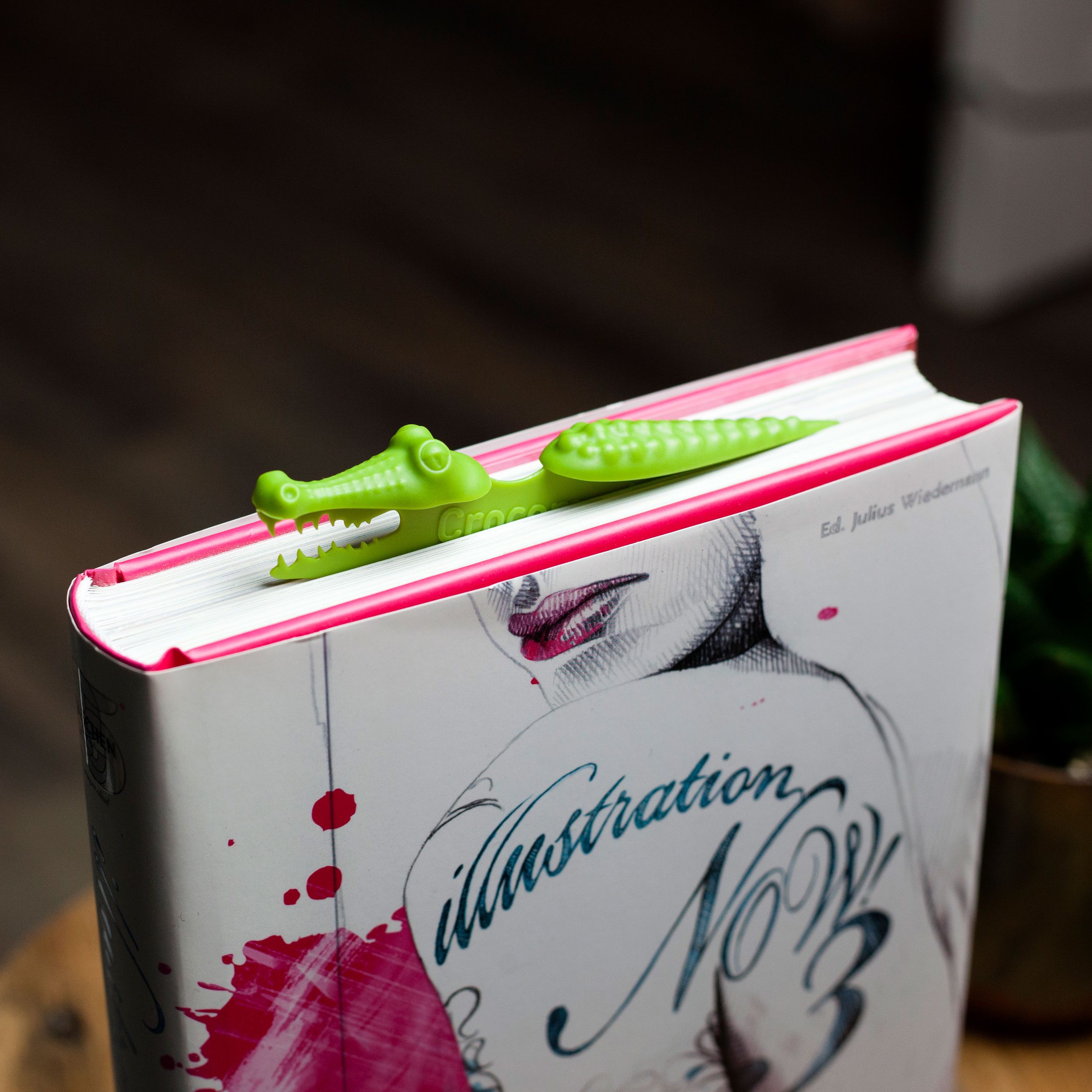 Croco Boekenlegger - Peleg Design
