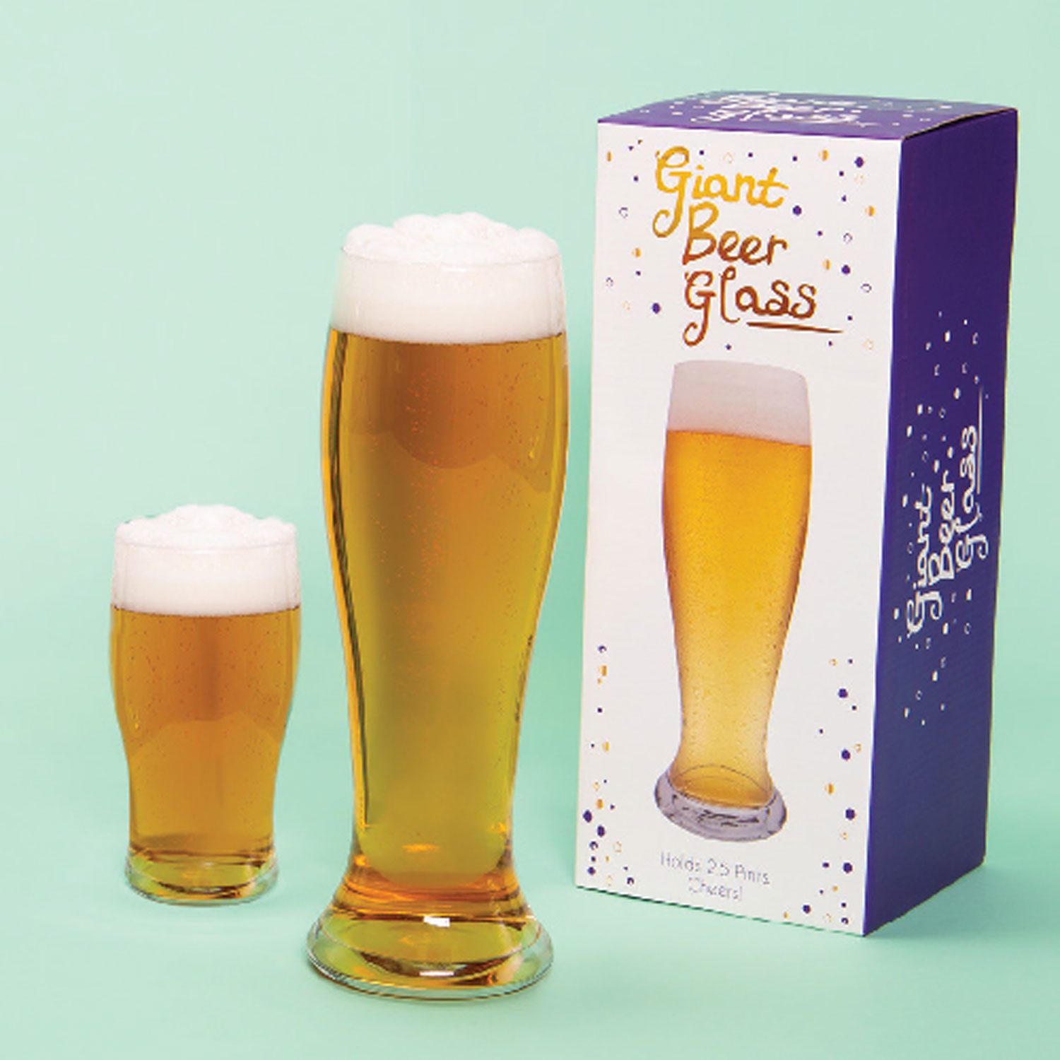 Gigantisch Drankglas - Bier (1,4 Liter) - Fizz