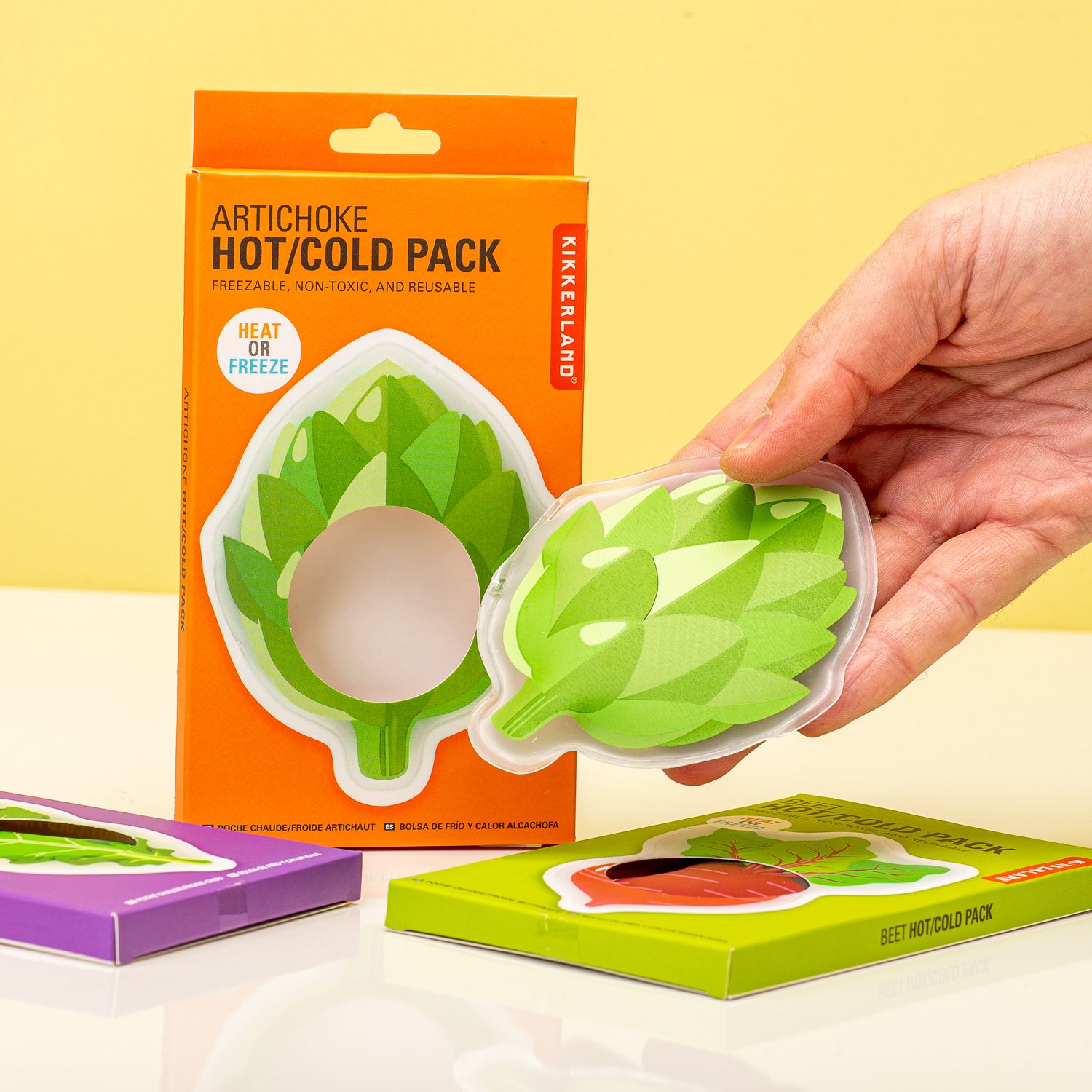 Hot-Cold Pack - Artisjok - Kikkerland