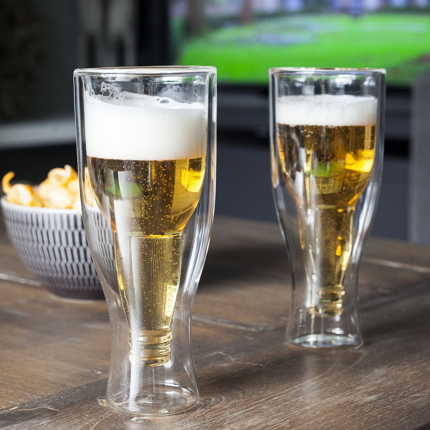 Gravity Bierglazen - 250 Ml (Set Van 2) - Balvi