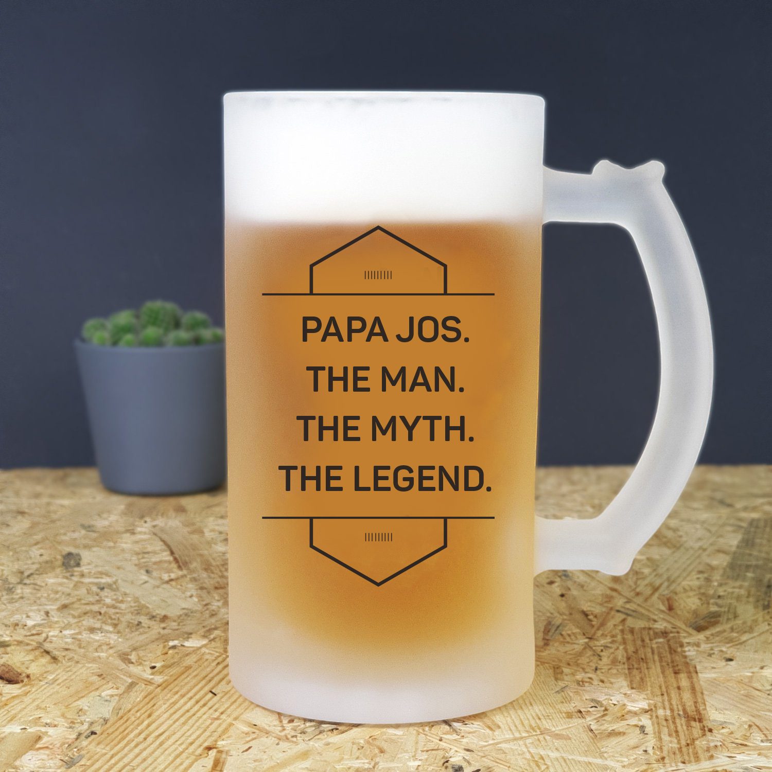 Gepersonaliseerde Bierpul The Man The Myth The Legend - Nutcrackers