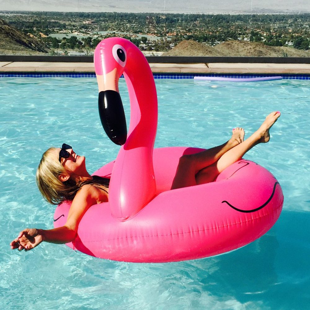 Flamingo Zwemband - BigMouth