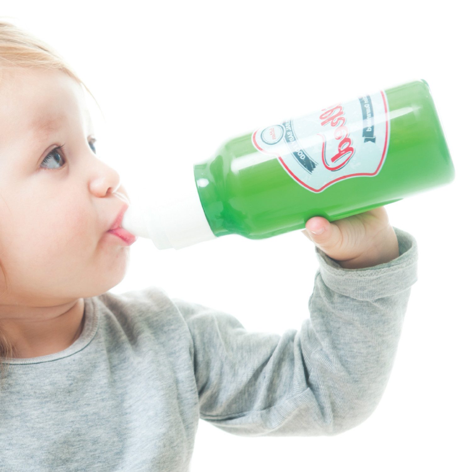 Bierfles Babyfles - Groen - Bitten