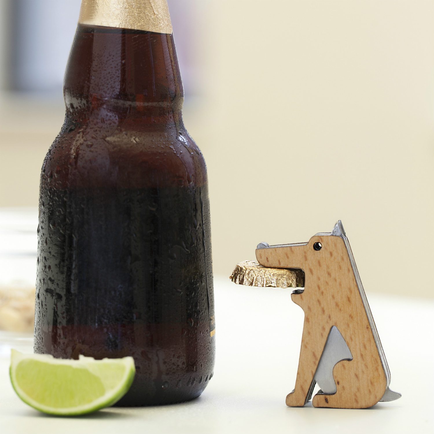Hond Flesopener - Kikkerland