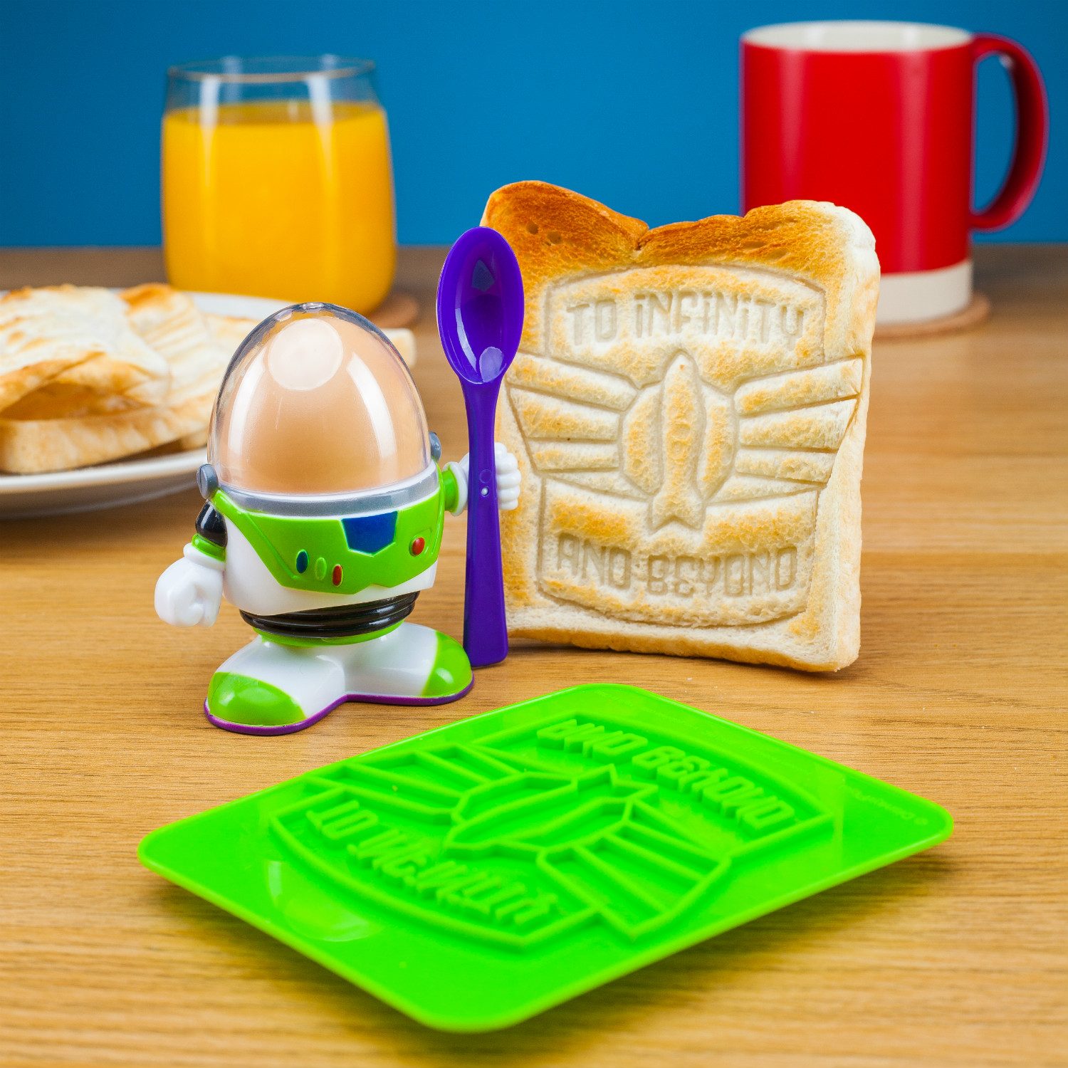 Buzz Lightyear Eierdopje En Toastsnijder - Paladone