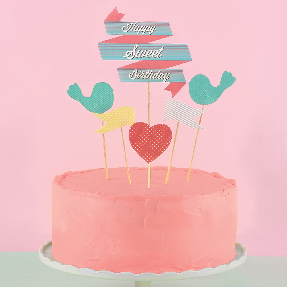 Caketoppers (Set Van 6) - Sweet - DOIY
