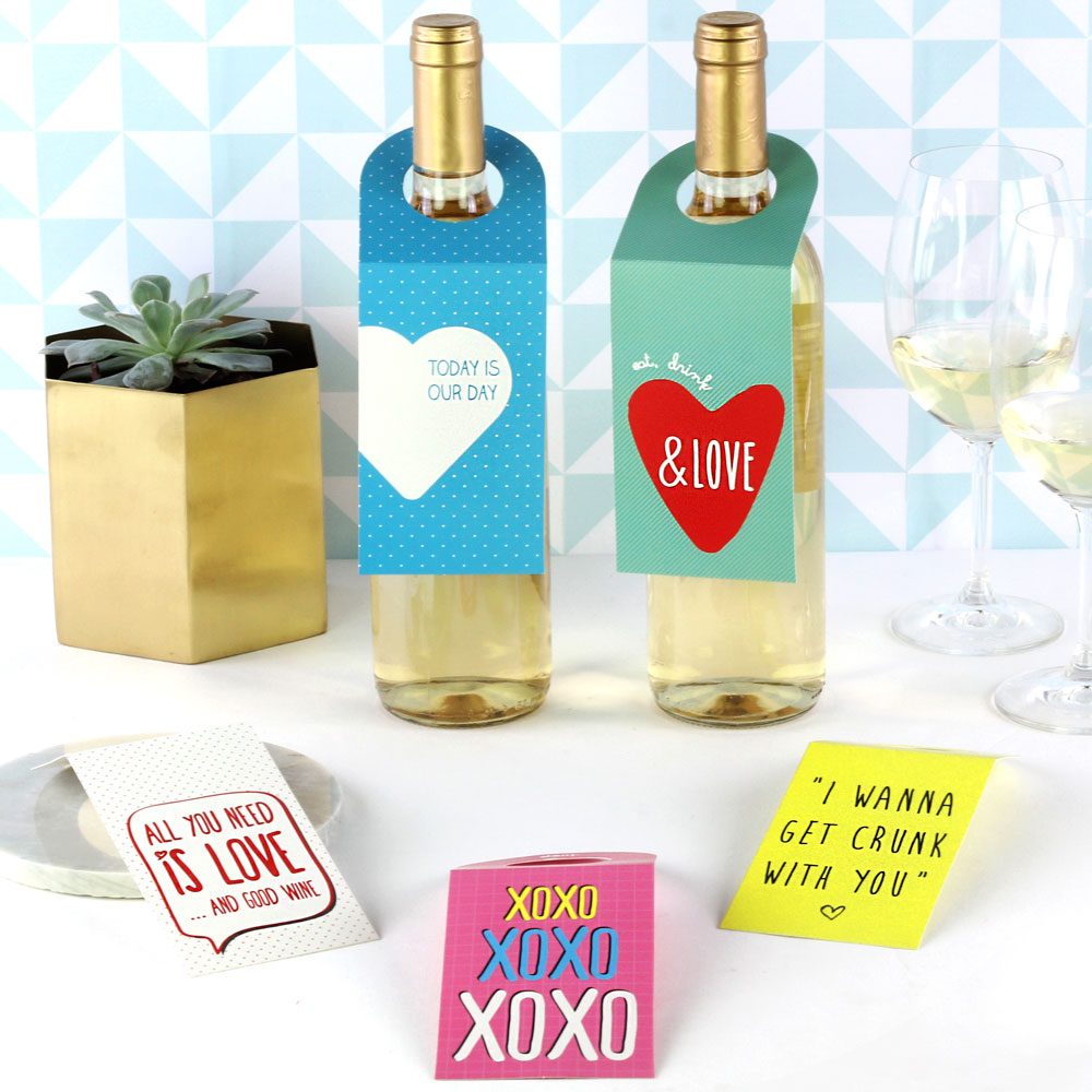 Wijn Tags (Set Van 10) - Love - DOIY