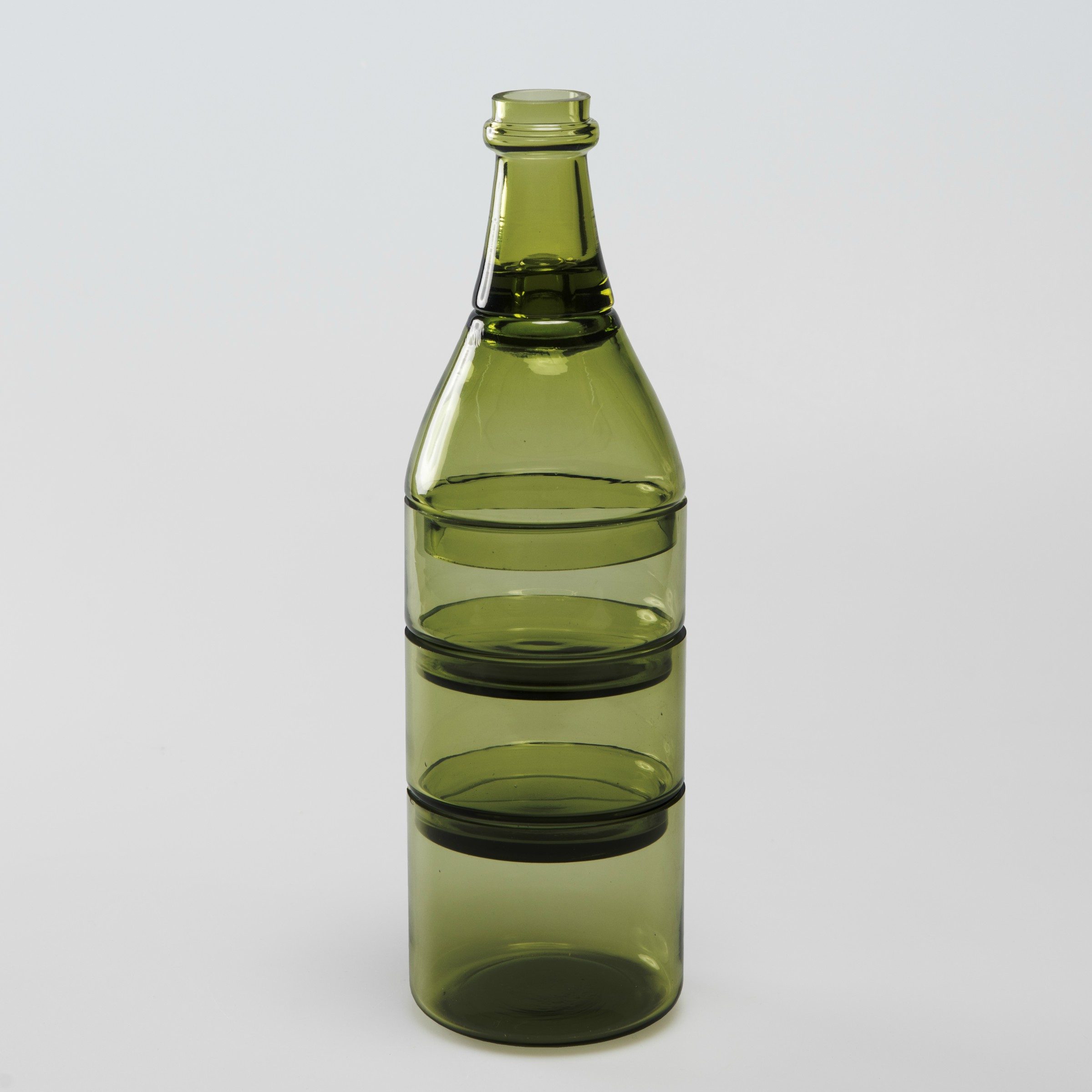 L'Aperó Fles Schaaltjes (Set Van 5) - Antiek Groen - DOIY