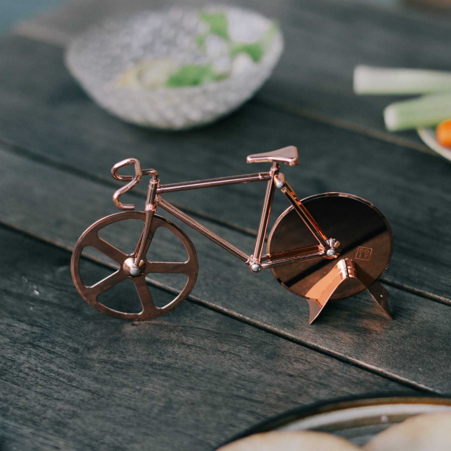 Fixie Racefiets Pizzasnijder - Koper - DOIY
