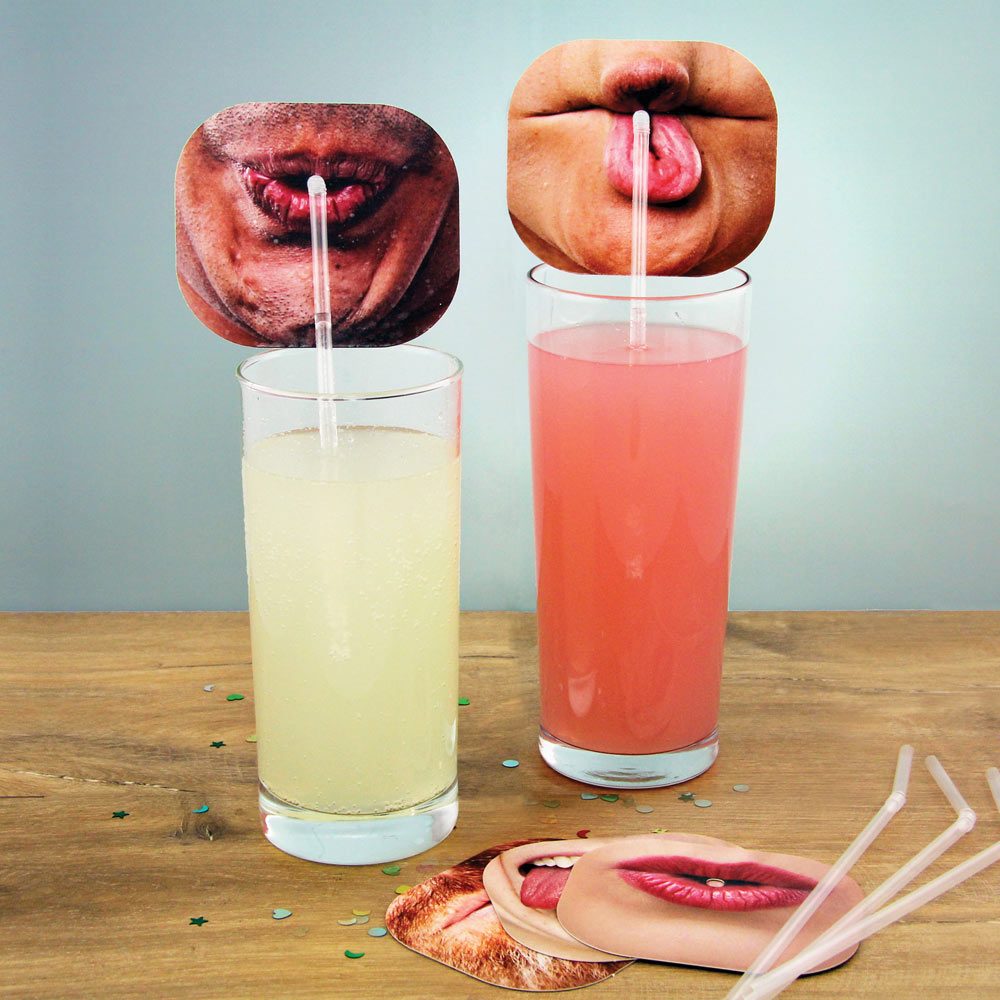 Face Straws (Set Van 30) - Paladone
