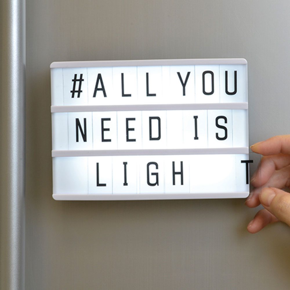 Magnetische Lichtbox A6 - Fizz