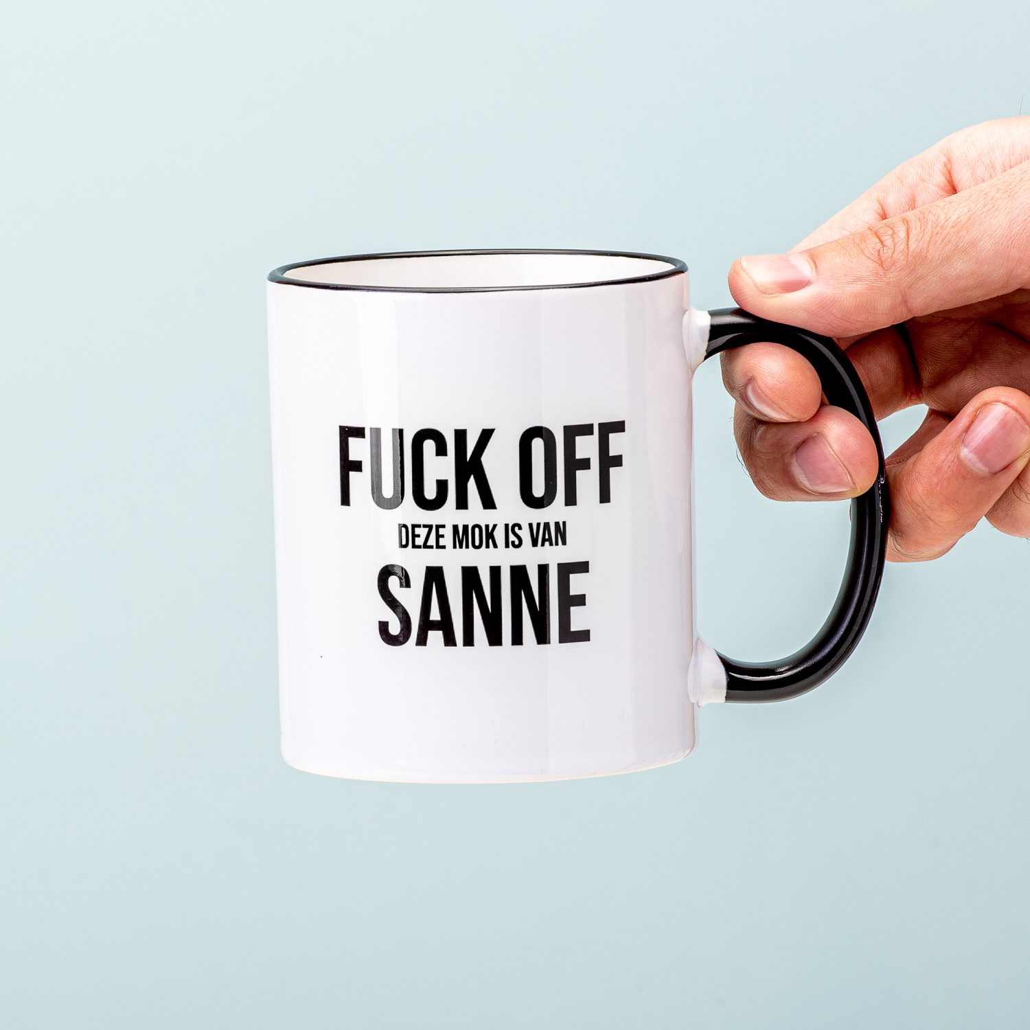 Gepersonaliseerde Mok Fuck Off Deze Mok Is Van - Nutcrackers