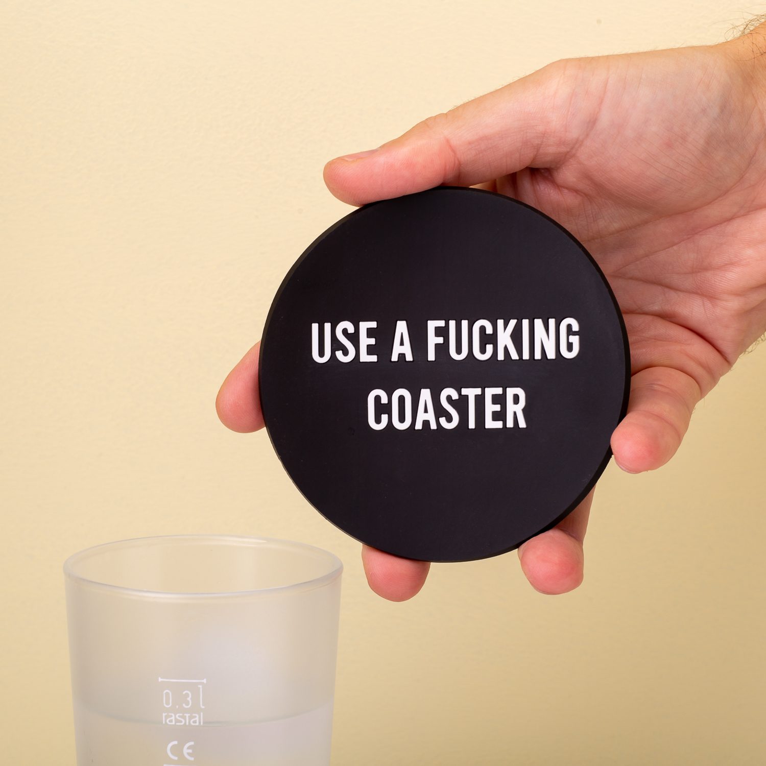 Use A Fucking Coaster Onderzetters (Set Van 4) - Fisura