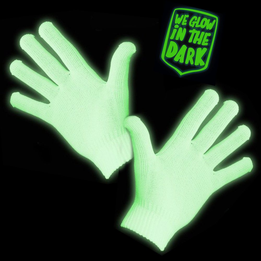 Glow In The Dark Handschoenen - Nutcrackers