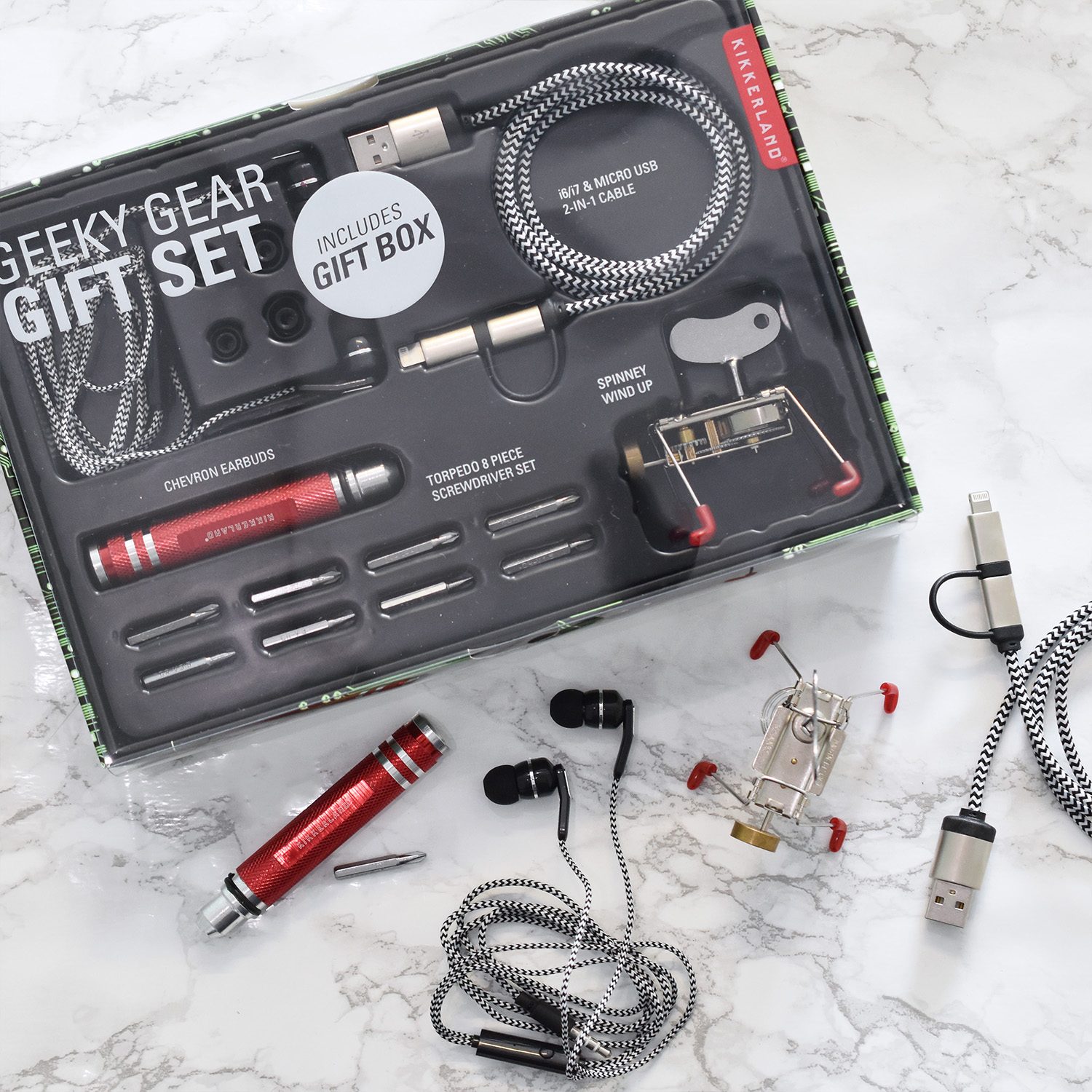 Geeky Gear Giftset - Kikkerland