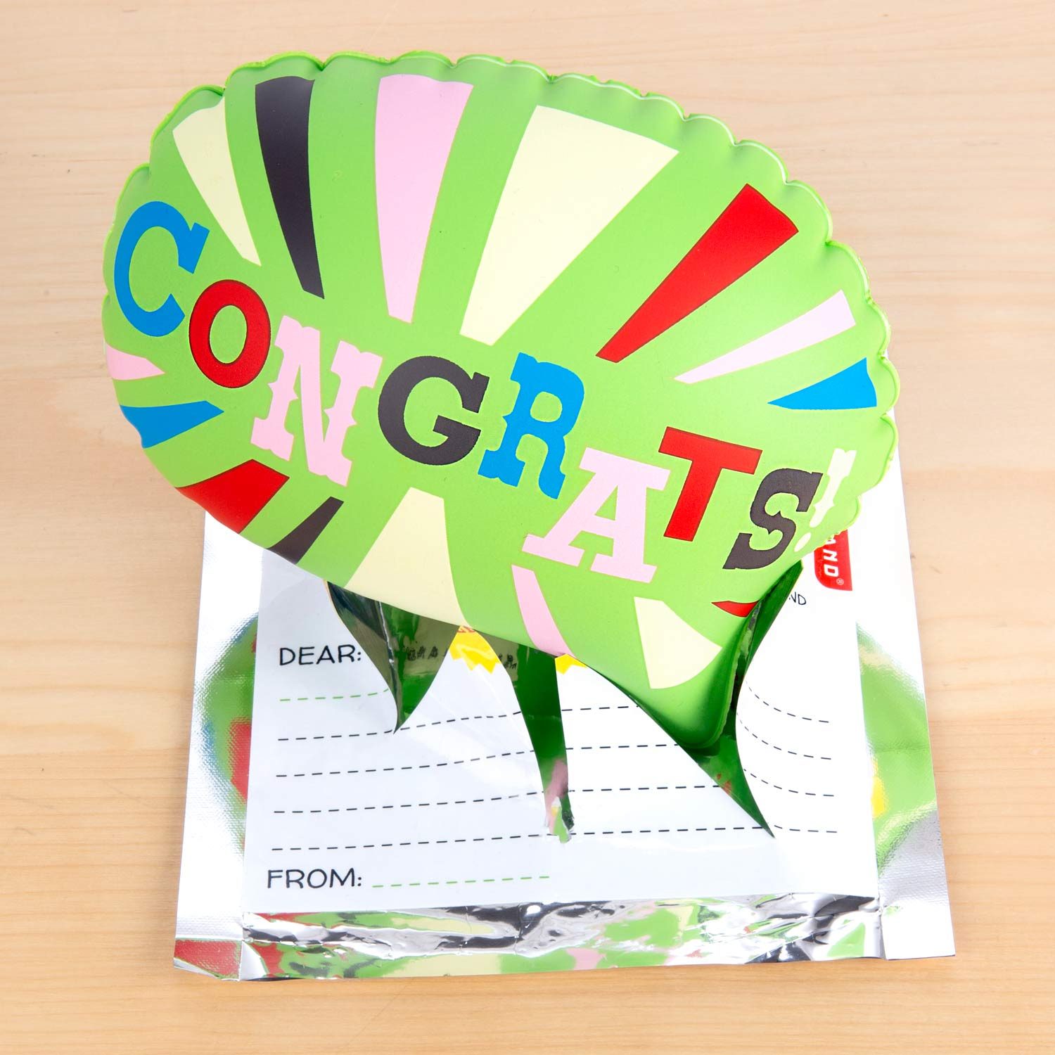 Pop Up Ballon - Congrats - Kikkerland