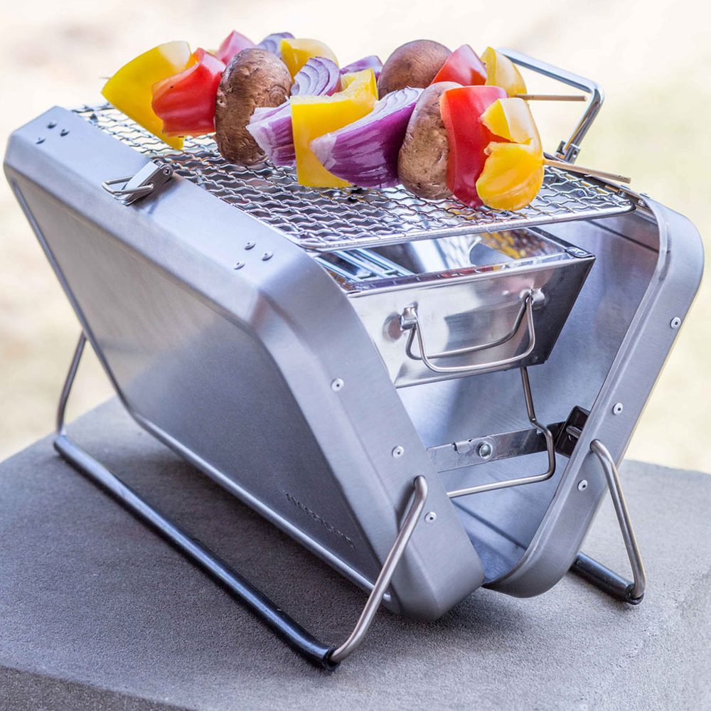Bbq Koffer - Zilver - Kikkerland