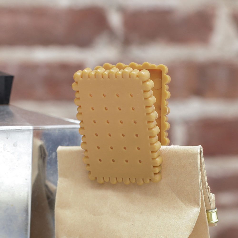 Biscuit Bag Clip (Set Van 4) - Kikkerland