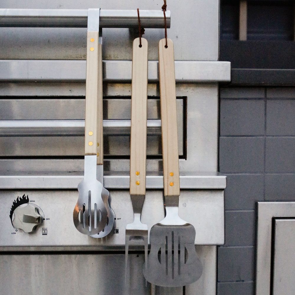 Gitaar Bbq Tools (Set Van 3) - Kikkerland
