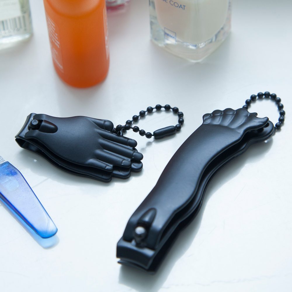 Hand- En Voet Nagelknippers - Zwart - Kikkerland