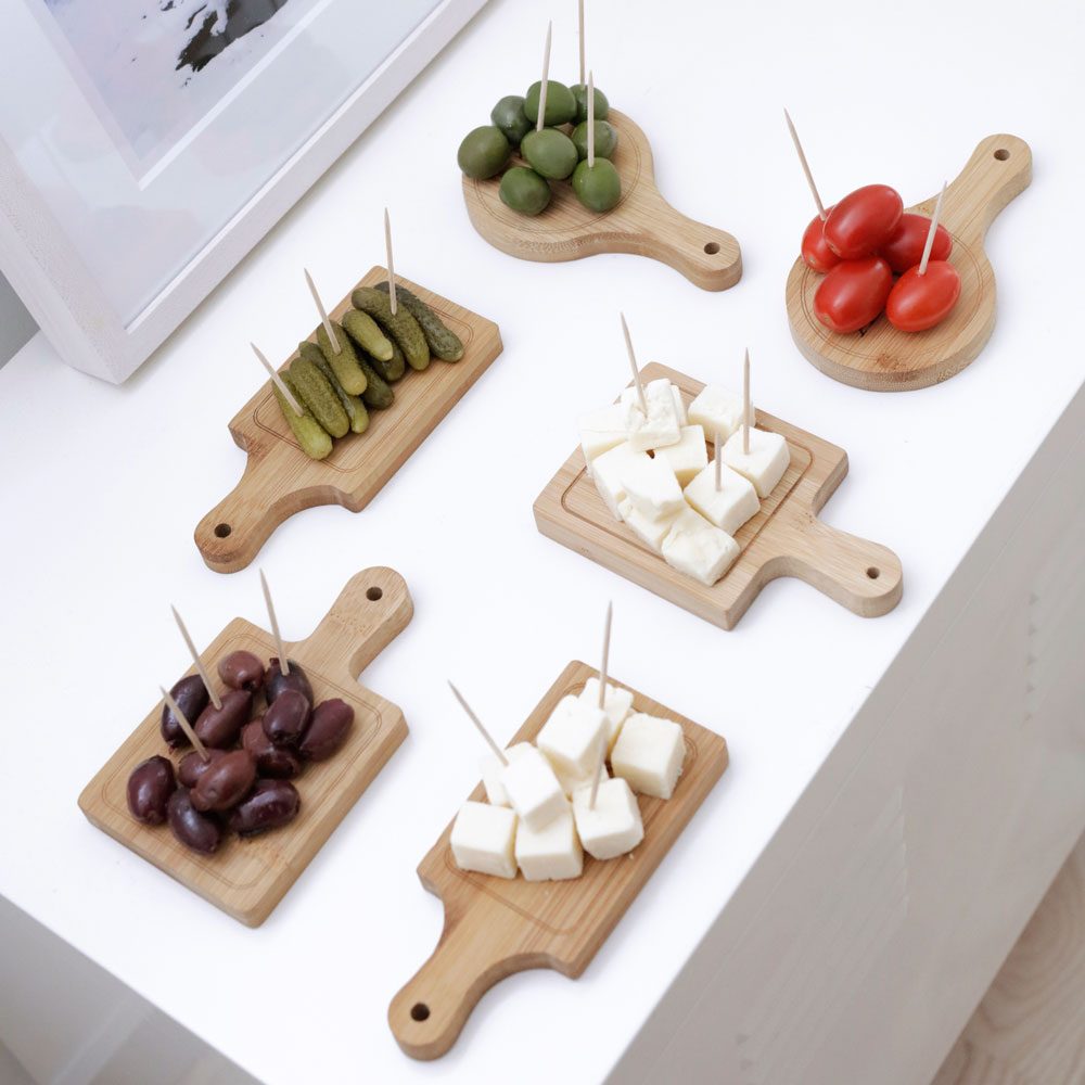 Mini Snijplankjes (Set Van 6) - Kikkerland