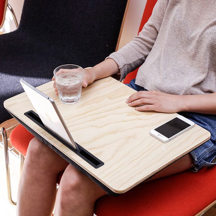 Xl Ibed Tablethouder - Hout - Kikkerland