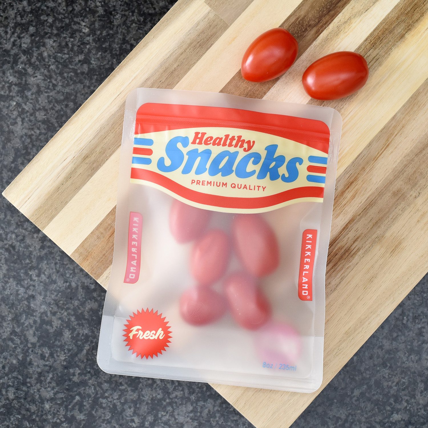 Retro Snack Zip Bags - Small - Kikkerland