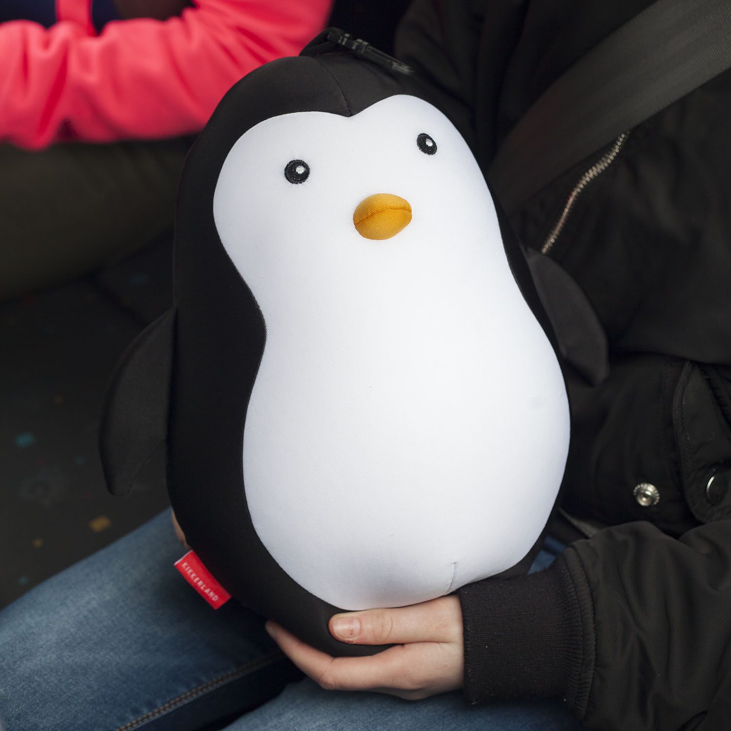 Zip En Flip Knuffel En Reiskussen - Pinguin - Kikkerland