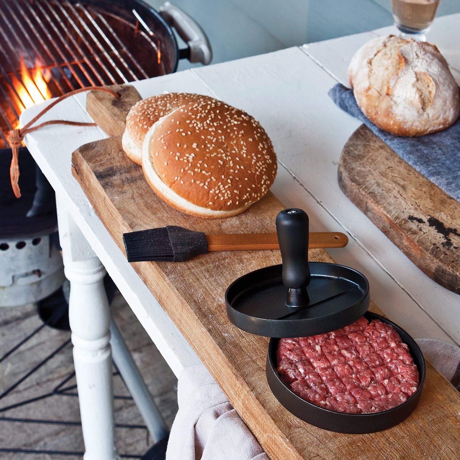Hamburgerpers En Kwast - XD Design